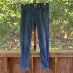 Hudson Women's Krista Super Skinny Jeans Low Rise Blue Grey Wash Size 29